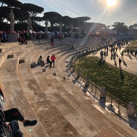 Photo taken at Stadio dei Marmi by Robert Z. on 1/19/2020