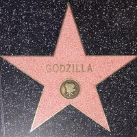 Photo taken at Godzilla&amp;#39;s Star, Hollywood Walk of Fame by ChaunceyCC on 4/11/2014