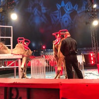 Photo taken at UniverSoul Circus by Eric M. on 2/9/2017