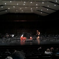 Photo taken at DeJong Concert Hall by Joe S. on 12/6/2012