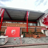 Photo taken at Rajko Mitić Stadium by Darlann L. on 8/10/2023