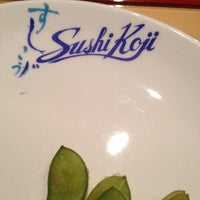 Photo taken at Sushi Koji by Phil Y. on 11/9/2013
