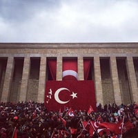 Photo taken at Anıtkabir by Musa K. on 10/29/2017