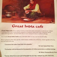 Foto scattata a Great India Cafe Studio City da Jenn S. il 10/30/2013