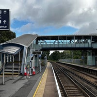 Photo taken at Southampton Airport (Parkway) Railway Station (SOA) by Koritár R. on 7/23/2023