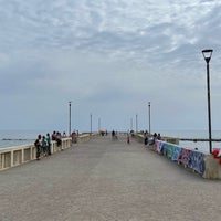 Photo taken at Pontile di Ostia by Koritár R. on 5/26/2022