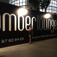 Photo taken at Amber Lounge Singapore by Rebecca S. on 9/17/2016