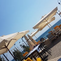 Photo taken at Filinta Beach Club by Tuğba . on 8/30/2018