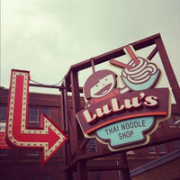 4/27/2012 tarihinde Brandon R.ziyaretçi tarafından Lulu&amp;#39;s Thai Noodle Shop'de çekilen fotoğraf