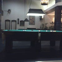 Photo taken at Queen&amp;#39;s Snooker Burger Bar by Savina M. on 5/9/2012