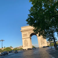 Photo taken at Porte Maillot by Sook on 5/4/2019