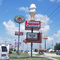 Photo taken at Andy&amp;#39;s Frozen Custard by Sim1 H. on 8/6/2019