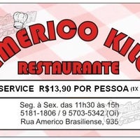 รูปภาพถ่ายที่ Américo Kilo Restaurante โดย Manuela S. เมื่อ 8/19/2014
