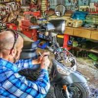 Photo taken at The Motorcycle Shop by The Motorcycle Shop on 8/19/2014