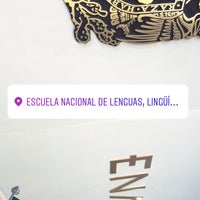 Photo prise au Escuela Nacional de Lenguas, Lingüística y Traducción (ENALLT) UNAM par Maika A. le8/31/2018