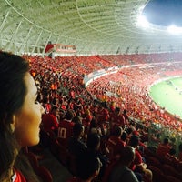 Photo taken at Beira-Rio Stadium by Tainá G. on 3/5/2015