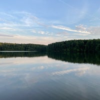 Photo taken at Lake Johnson by Aniket B. on 9/4/2021