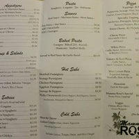 menu mama rosa s pizza titusville titusville fl