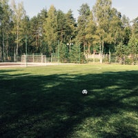 Photo taken at Футбольное поле by Alex B. on 8/21/2016