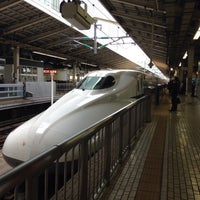 Photo taken at Shinkansen Platforms by Kazuharu A. on 5/25/2015