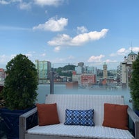 Photo taken at 21c Rooftop Bar by Amy B. on 7/19/2019