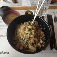 Photo taken at wagamama by Merve O. on 4/22/2013