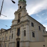 Photo taken at Kostol a kláštor Alžbetínok by Buğra Y. on 6/3/2019