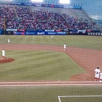 Photo taken at Estadio Diablos Rojos by Baani V. on 9/12/2014
