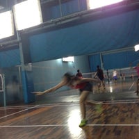 Photo taken at Badminton Court by Minky P. on 9/23/2013