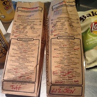 Photo taken at Which Wich? Superior Sandwiches by Nummy M. on 4/22/2013