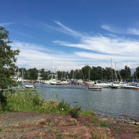 Photo taken at Haukilahti / Gäddvik by Eija T. on 7/1/2016