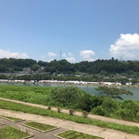 Photo taken at 桂川 by すー on 7/15/2018