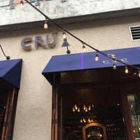 Photo taken at Crú Wine Bar by Carolina R. on 3/9/2017