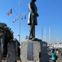 Photo taken at Leif Erikson Statue by Jon S. on 10/14/2022