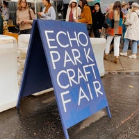 Photo taken at Echo Park Craft Fair by Keegan J. on 12/8/2019