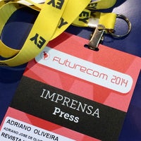 Photo taken at Futurecom 2014 by Adriano O. on 10/18/2014