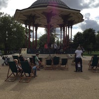 Photo taken at Clapham Common Bandstand by Kevin M. on 9/13/2015