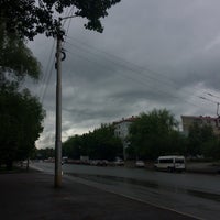 Photo taken at Остановка «Спортивная» by D I A N A on 6/10/2017