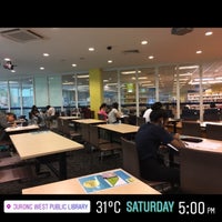 Photo taken at Jurong West Public Library by Leslie C. on 9/16/2017