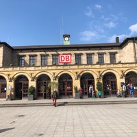 Photo taken at Erlangen Hauptbahnhof by Tom H. on 4/22/2022