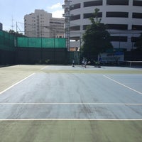 Photo taken at Ari Tennis Court by Hiroyuki I. on 7/5/2014