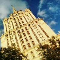 Photo taken at Жилое крыло в гостинице «Украина» by Kateryna R. on 9/13/2015