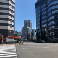 Photo taken at Hatchobori Intersection by KYT on 7/22/2021