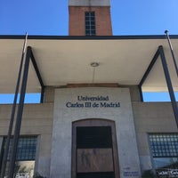 Photo taken at Universidad Carlos III de Madrid - Campus de Puerta de Toledo by KYT on 1/8/2017