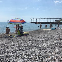 Photo taken at Пляж в Голубом заливе by Miklosh L. on 6/28/2017