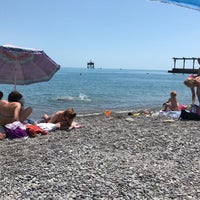 Photo taken at Пляж в Голубом заливе by Miklosh L. on 6/29/2017
