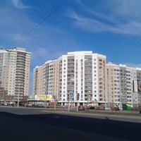 Photo taken at Остановка «Гаражи» by Сёма Г. on 3/29/2016