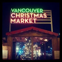 12/18/2012 tarihinde Diana C.ziyaretçi tarafından Vancouver Christmas Market'de çekilen fotoğraf