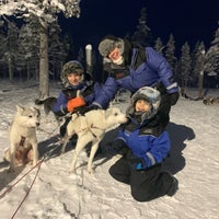 Photo taken at Kakslauttanen Arctic Resort by Meltem O. on 12/24/2022