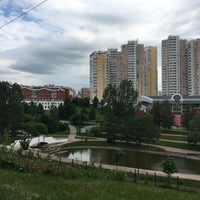 Photo taken at Новые Олимпийские пруды by Sergey A. on 5/25/2019